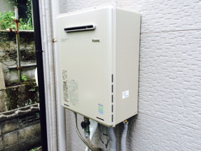長崎市　Ｈ様邸　給湯器取替工事