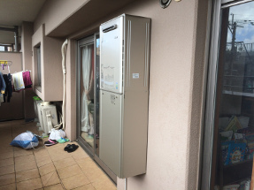 長崎市　K様邸　給湯器取替