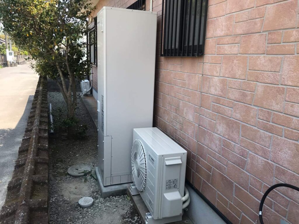 諌早市　Ｂ様邸　給湯器取替工事