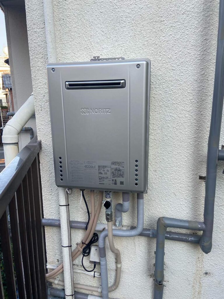 長崎市　Ｔ様邸　給湯器取替