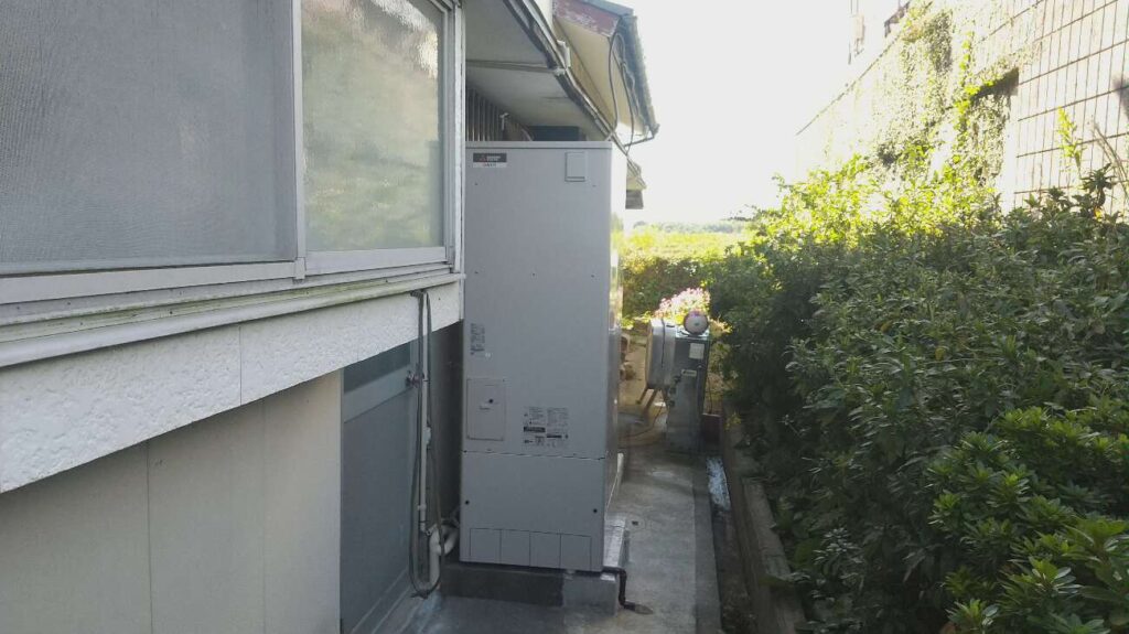 諫早市　O様邸　給湯器取替工事