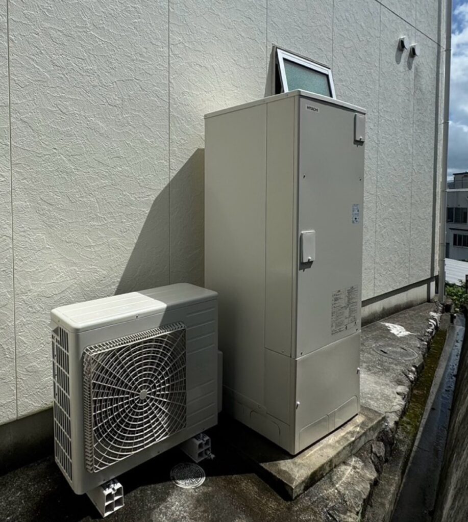 電気温水器からエコキュートへ