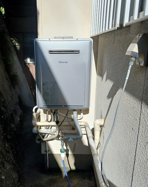 ガス給湯器取替工事　