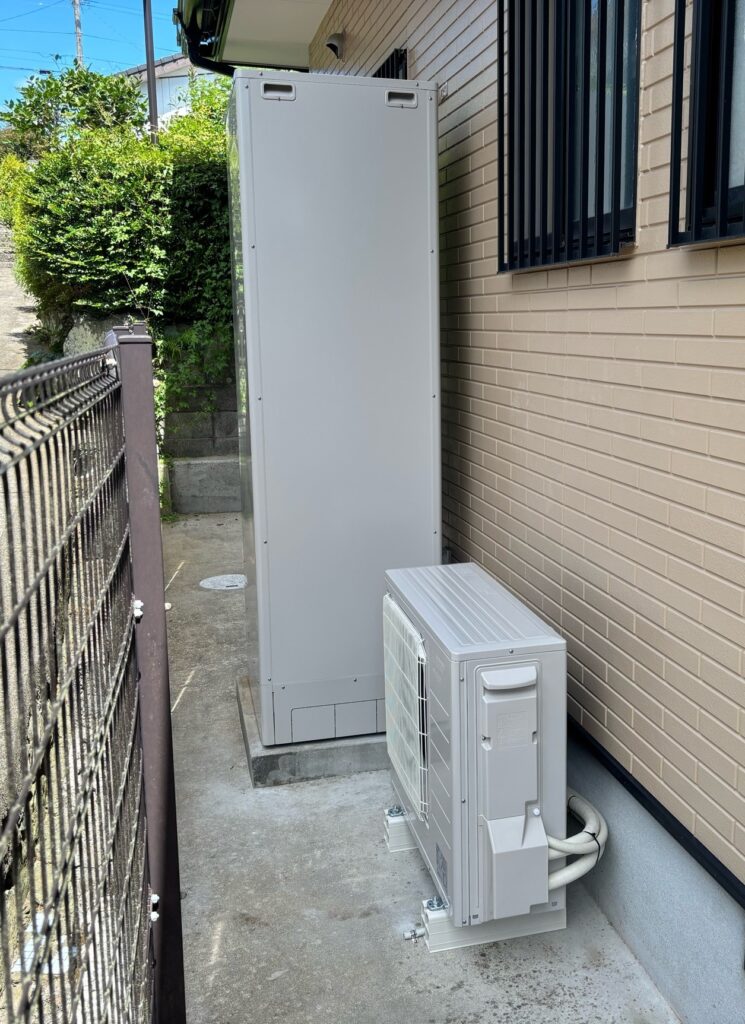 電気温水器からエコキュートへ