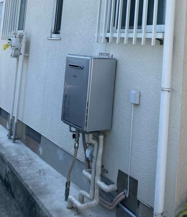 ガス給湯器取替工事　