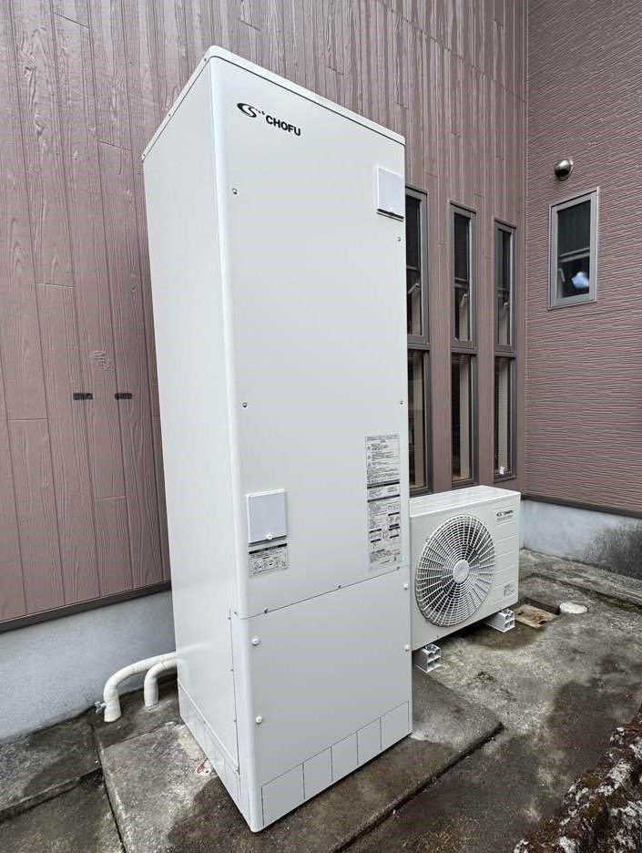 電気温水器からエコキュートへ取替工事