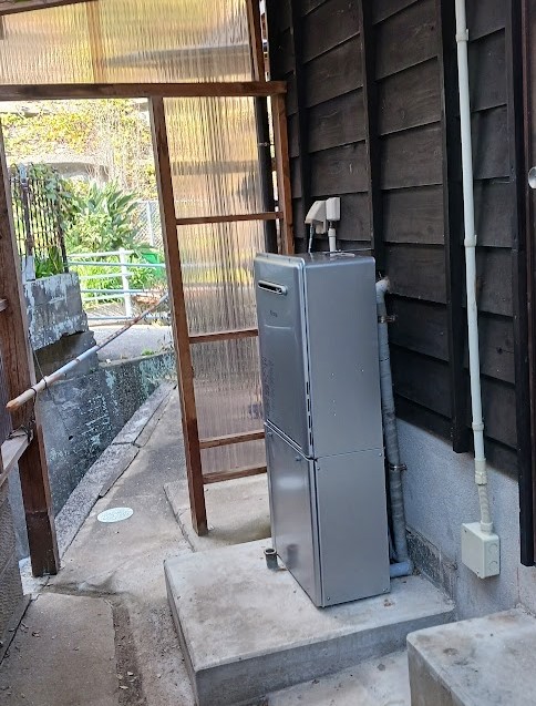 エコキュートからガス給湯器へ