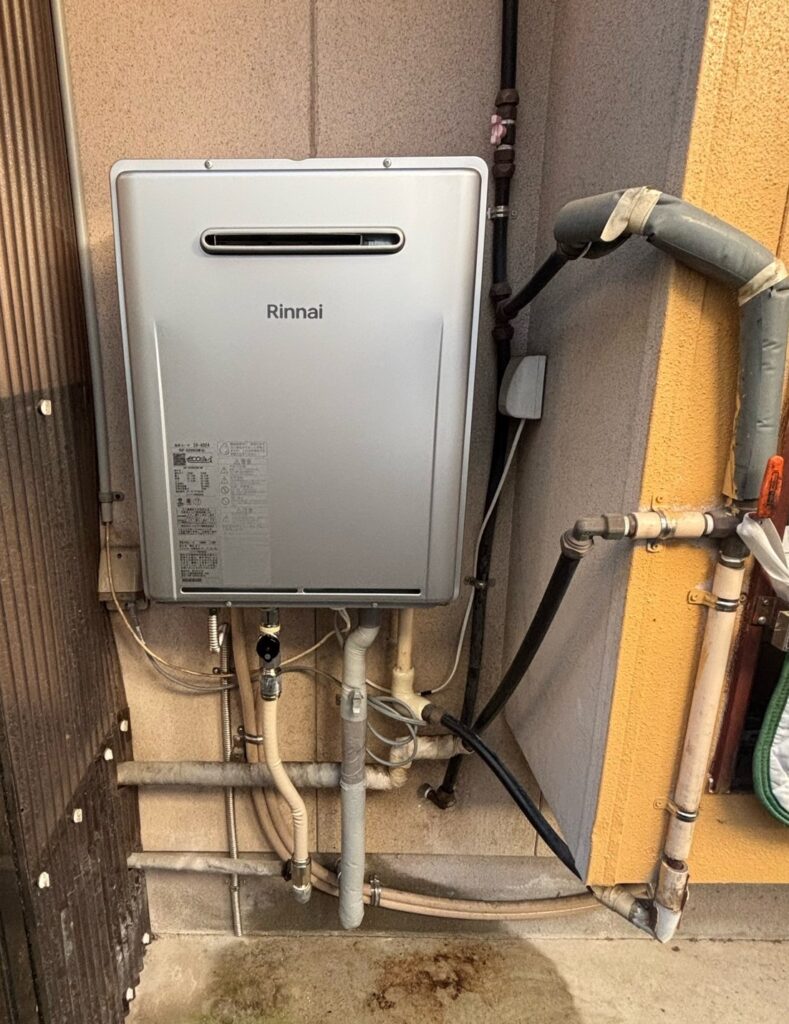 ガス給湯器取替工事　