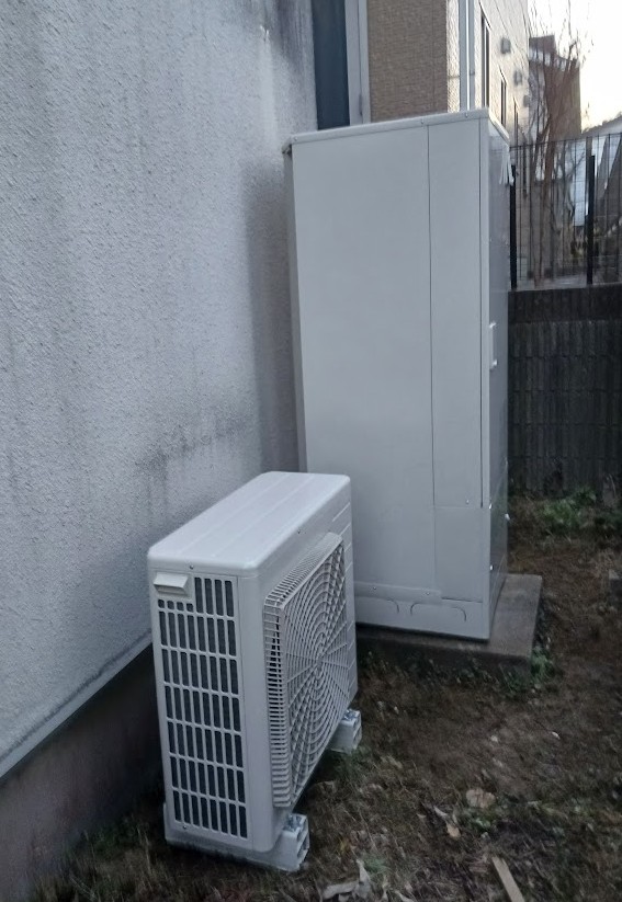 電気温水器からエコキュート　取替工事　長崎市　