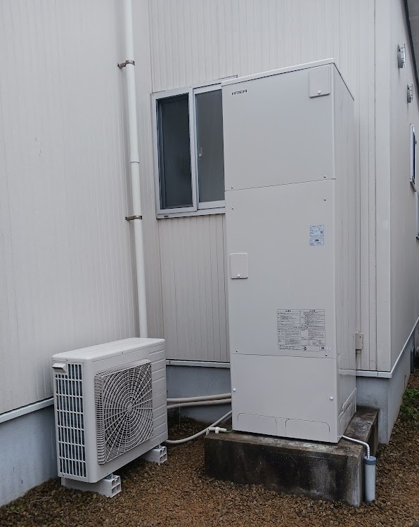 電気温水器からエコキュートへ　取替工事　長崎市