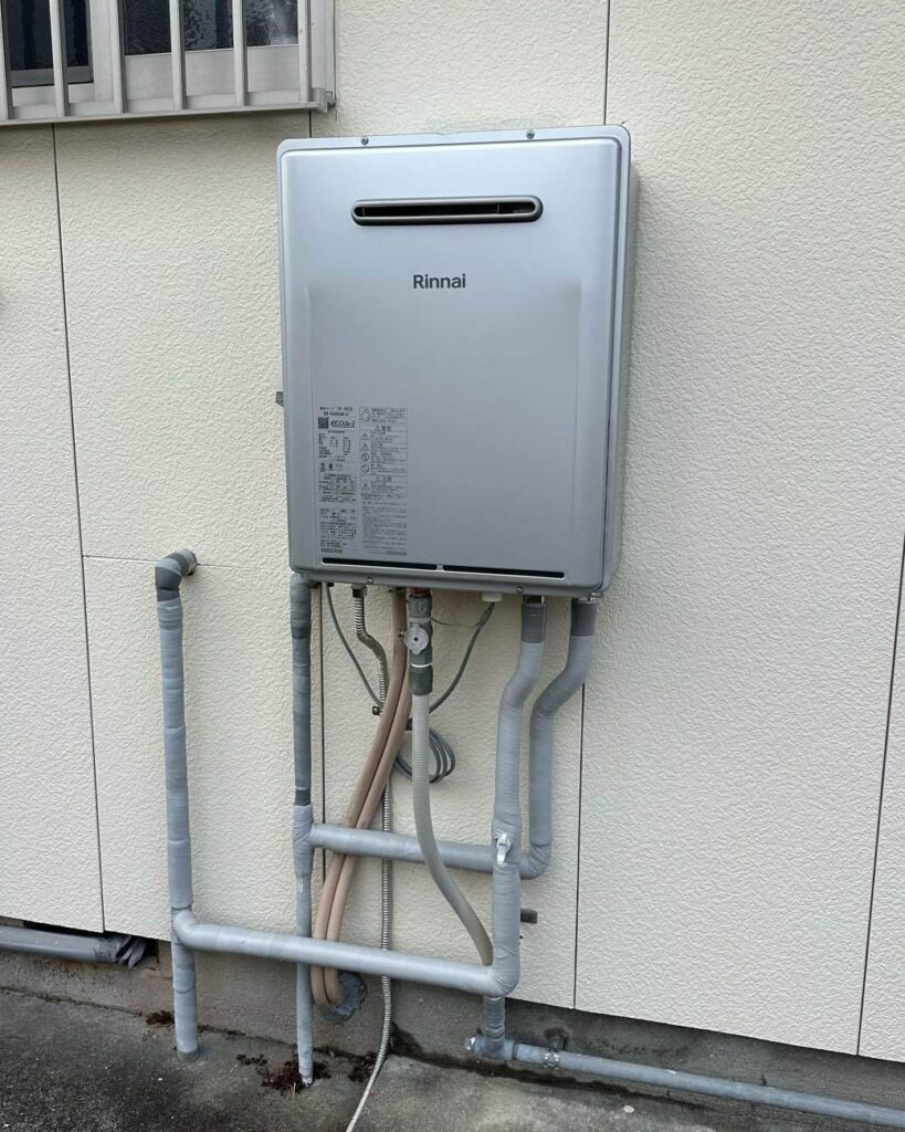 ガス給湯器　取替工事　諫早市