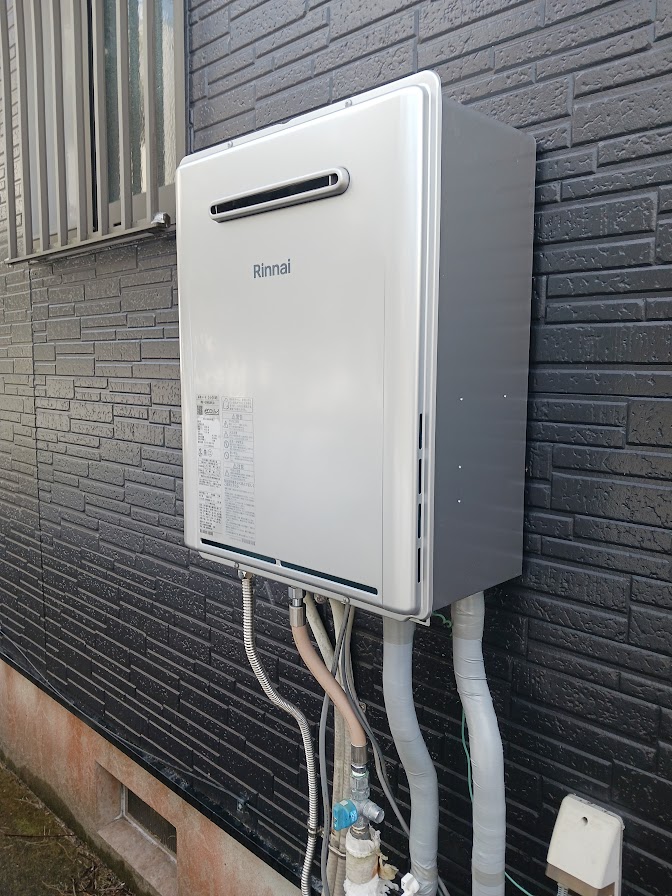 ガス給湯器　取替工事　長崎市