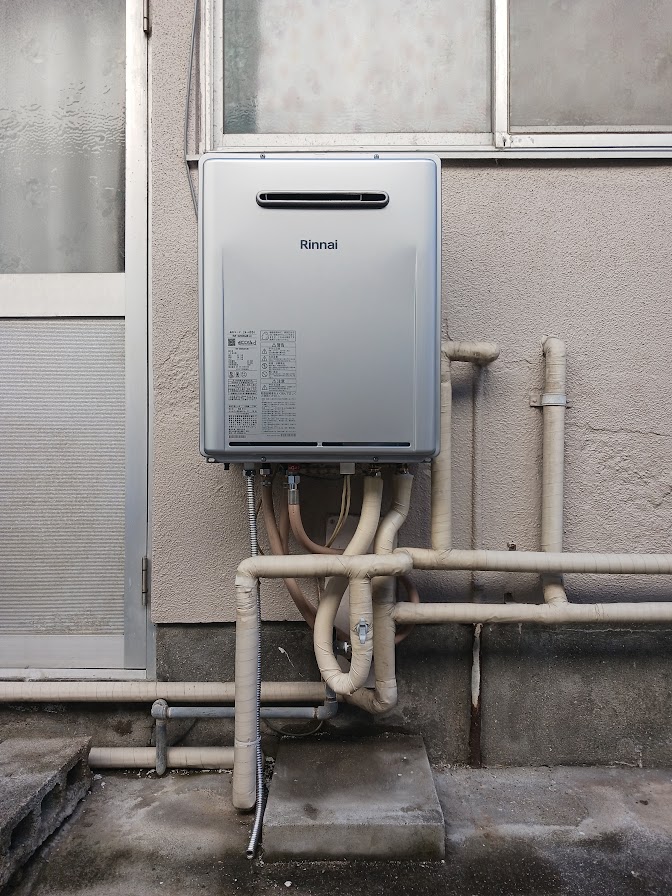 ガス給湯器　取替工事　長崎市