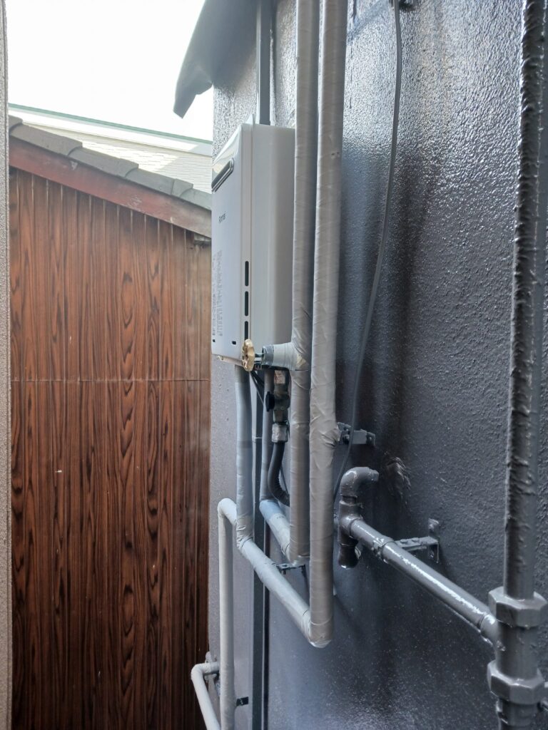 ガス給湯器　取替工事　長崎市