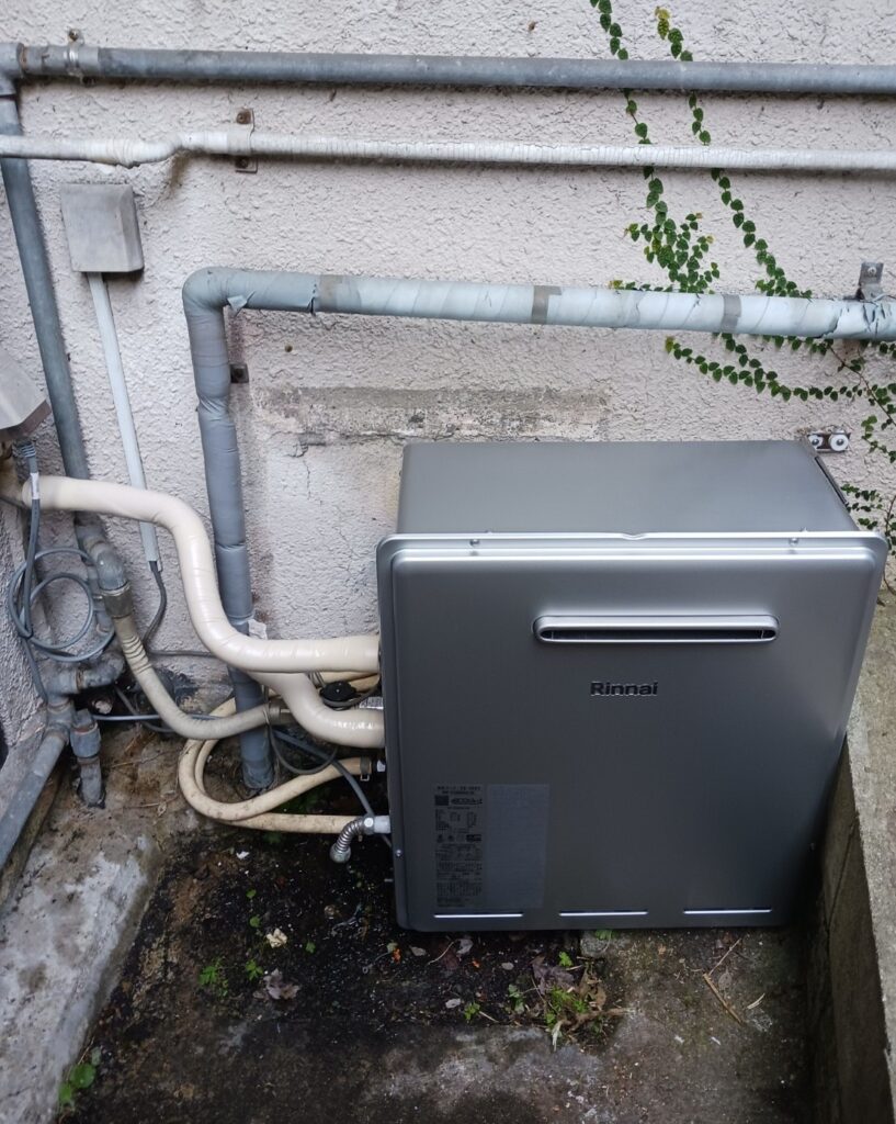 ガス給湯器　取替工事　長崎市