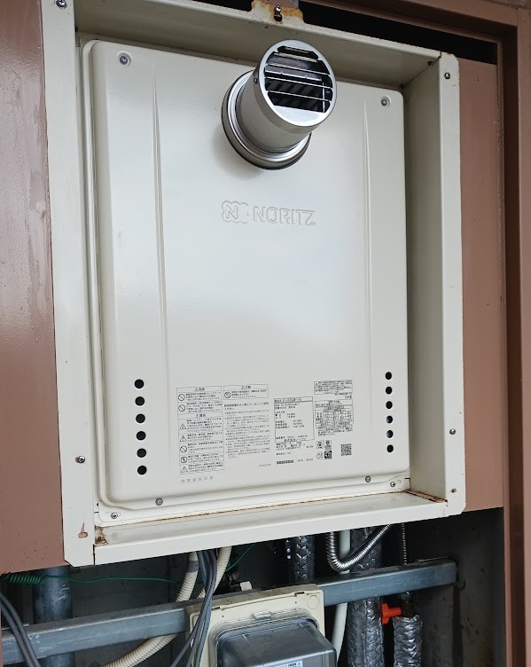 ガス給湯器　取替工事　長崎市