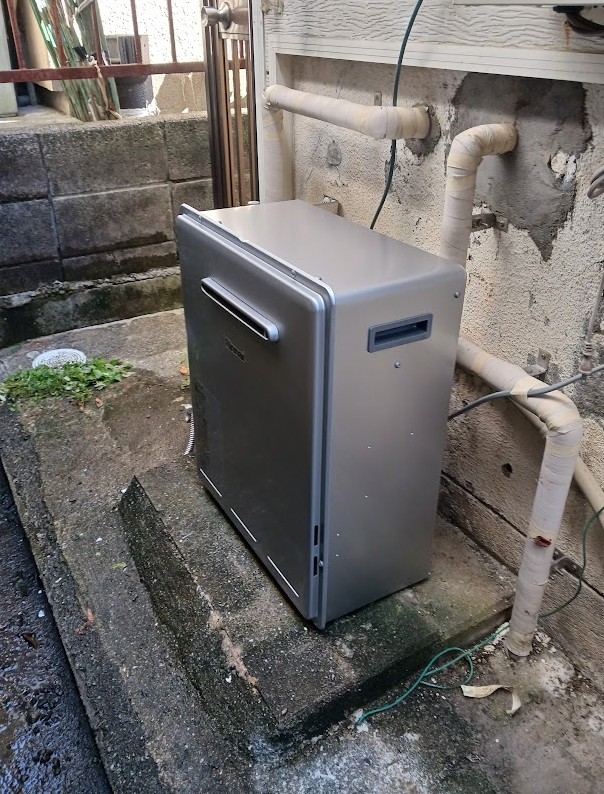 ガス給湯器　取替工事　長崎市