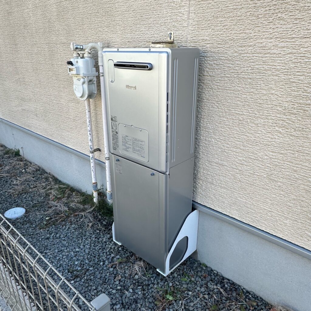 ガス給湯器　取替工事　諫早市