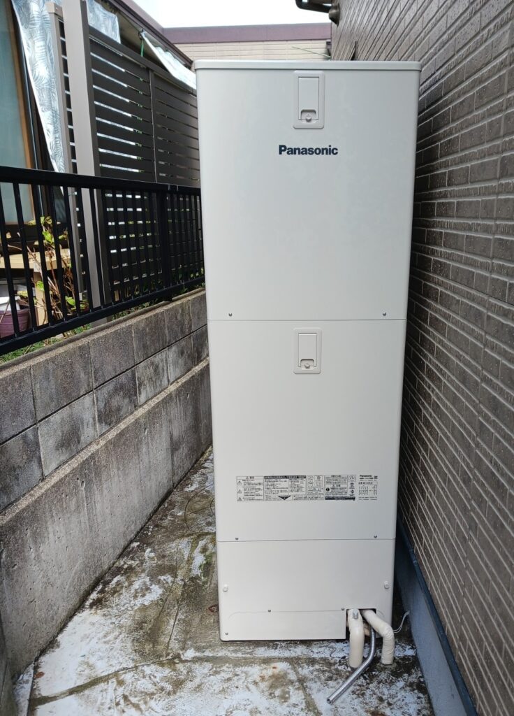 電気温水器からエコキュートへ　取替工事　長崎市