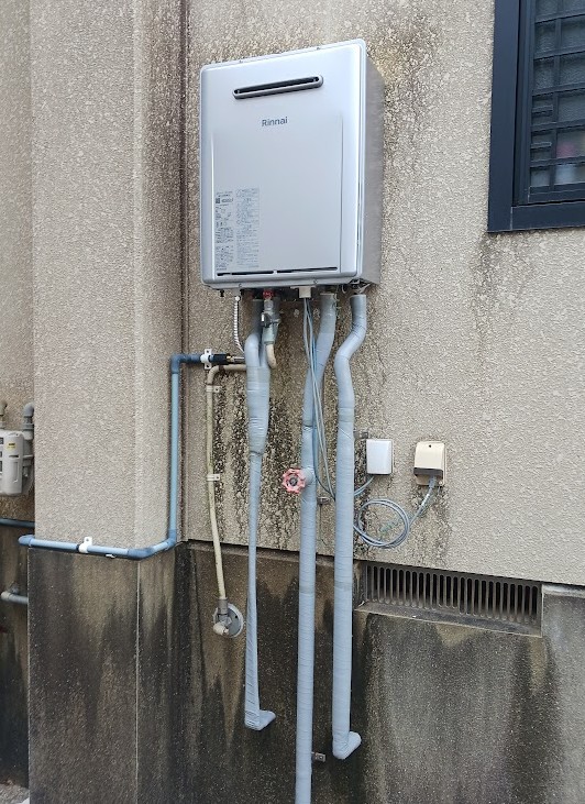 ガス給湯器　取替工事　長崎市