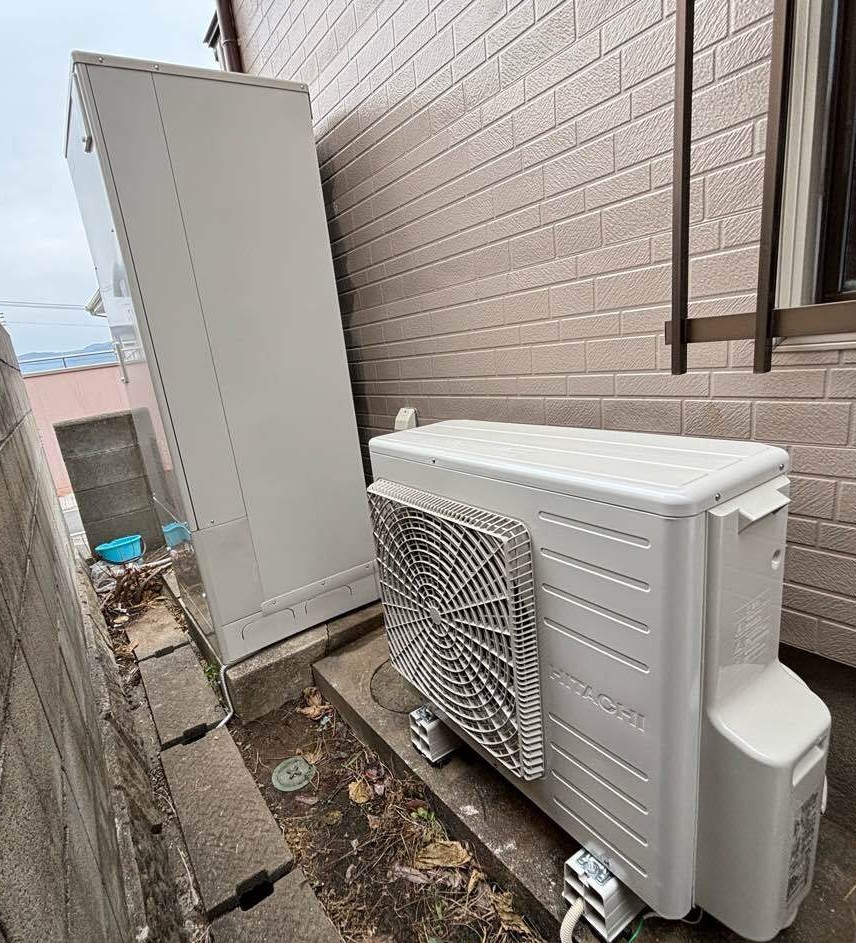 エコキュート　取替工事　西彼杵郡長与町