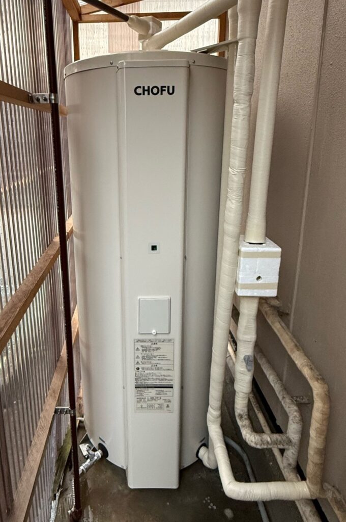 電気温水器　取替工事　西彼杵郡長与町