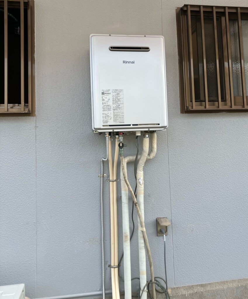 ガス給湯器　取替工事　諫早市