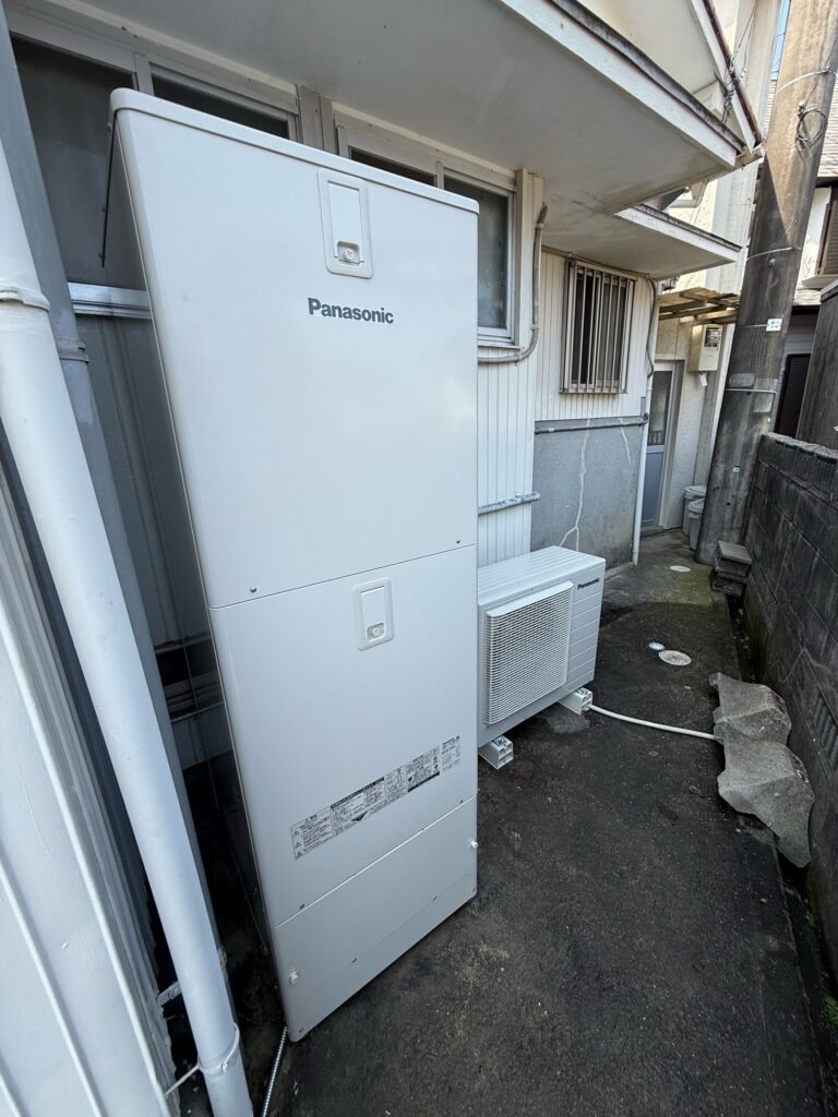 エコキュート　取替工事　西彼杵郡時津町