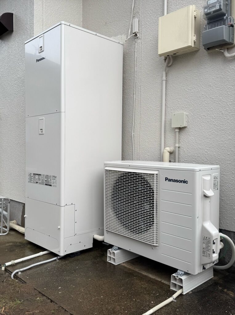 電気温水器からエコキュートへ　取替工事　諫早市