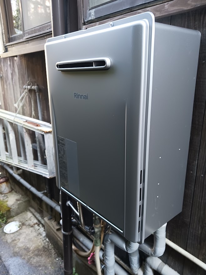 ガス給湯器　取替工事　長崎市