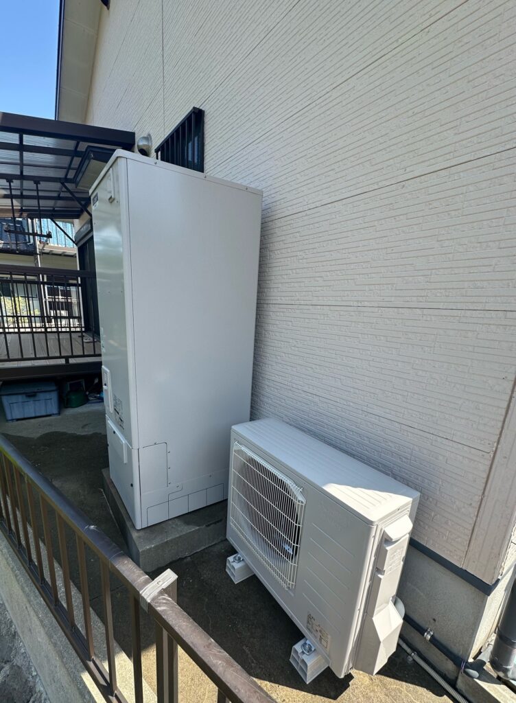 電気温水器からエコキュートへ　取替工事　諫早市