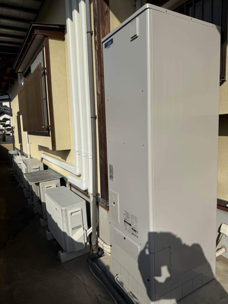 エコキュート　取替工事　西彼杵郡長与町