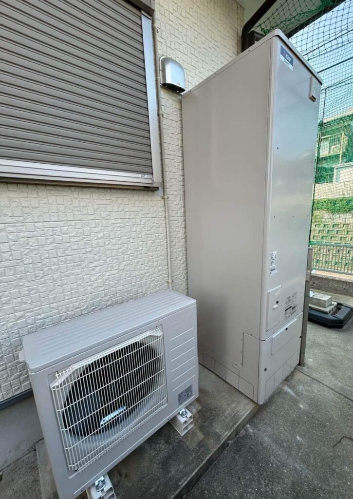 エコキュート　取替工事　西彼杵郡長与町