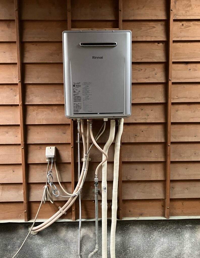 ガス給湯器　取替工事　西彼杵郡時津町