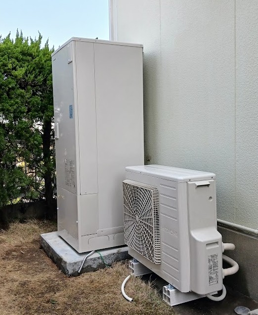 灯油ボイラーからエコキュートへ　取替工事　長崎市