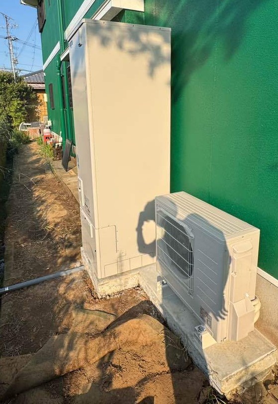 エコキュート　新設工事　諫早市