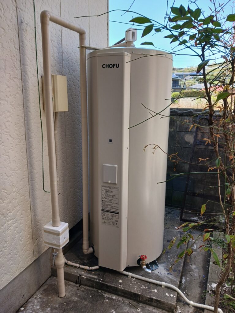 電気温水器　取替工事　長崎市