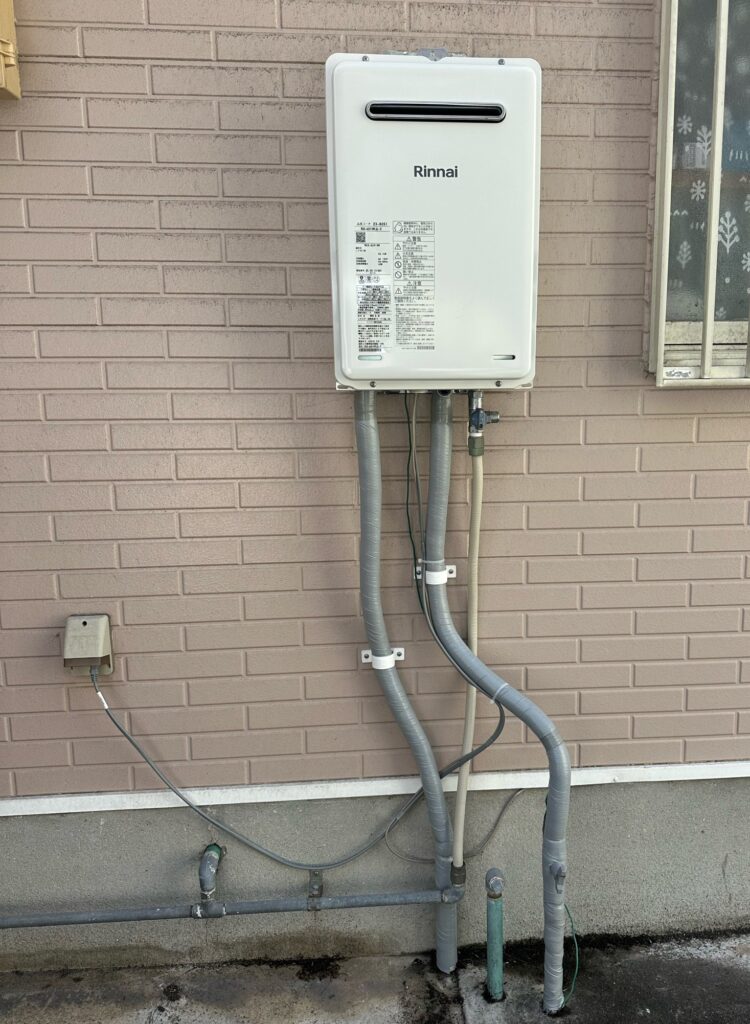 ガス給湯器　取替工事　諫早市