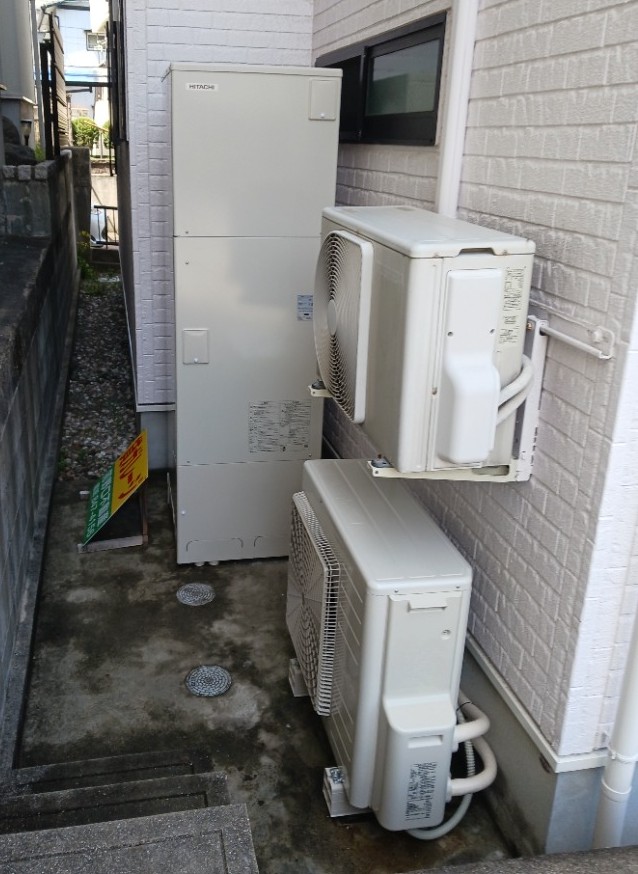 エコキュート　取替工事　長崎市