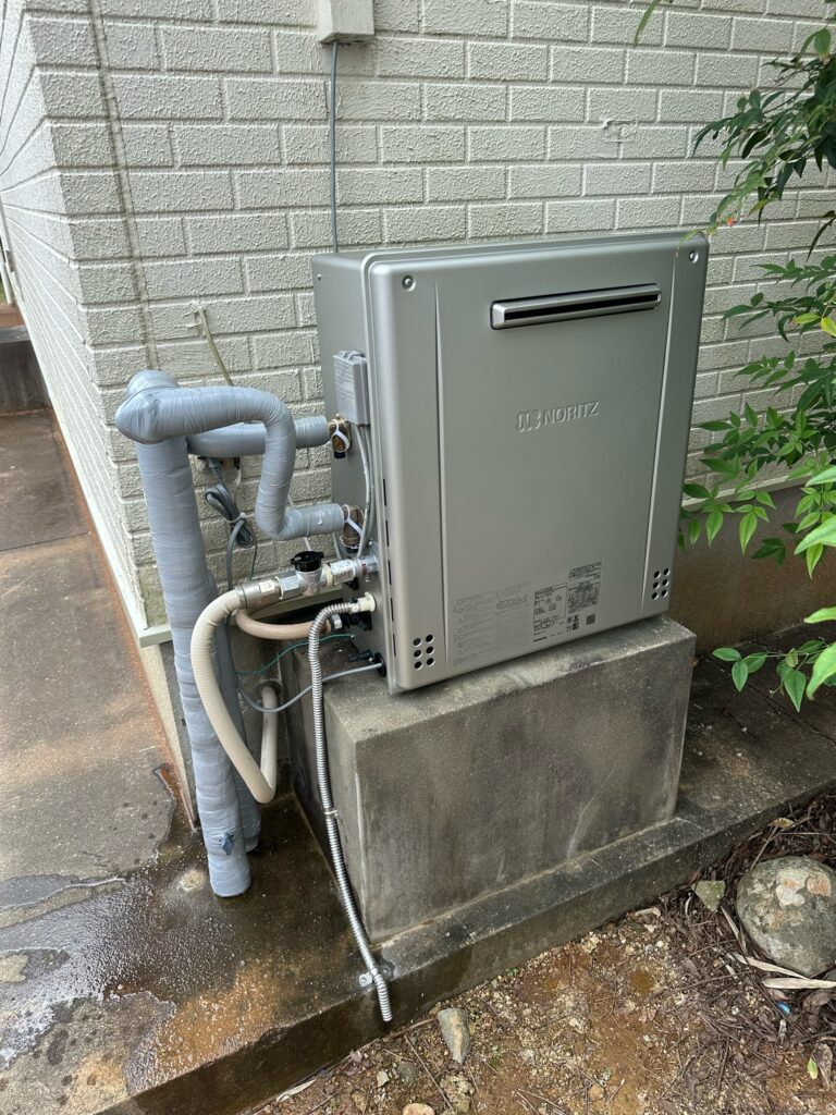 ガス給湯器　取替工事　諫早市