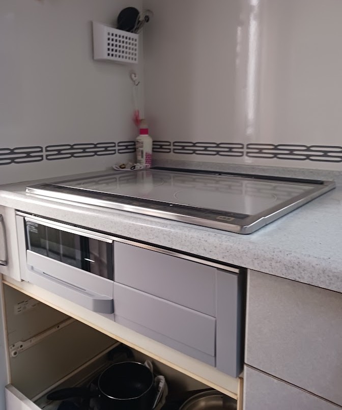 IHクッキングヒーター　取替工事　長崎市