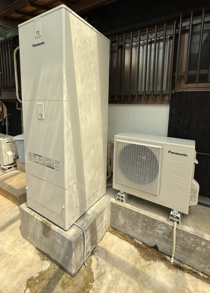 エコキュート　取替工事　西彼杵郡長与町