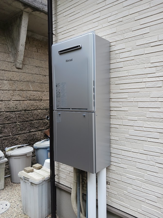 ガス給湯器　取替工事　長崎市