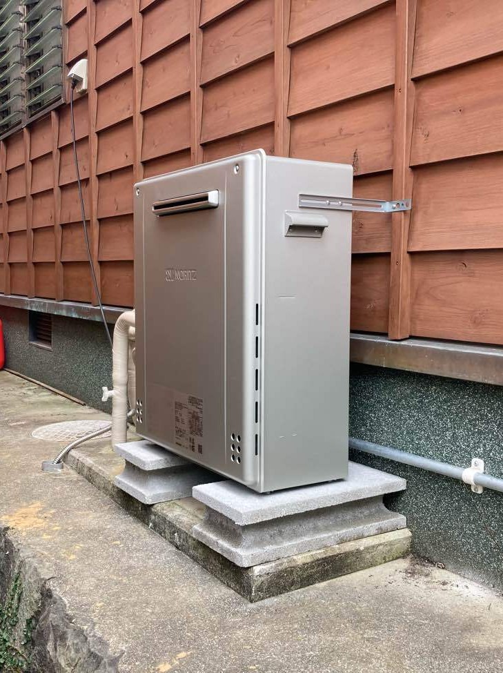 ガス給湯器　取替工事　諫早市