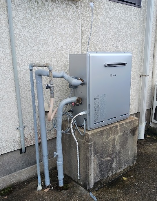 ガス給湯器　取替工事　長崎市