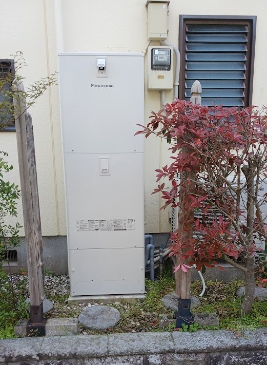 電気温水器からエコキュートへ　取替工事　長崎市