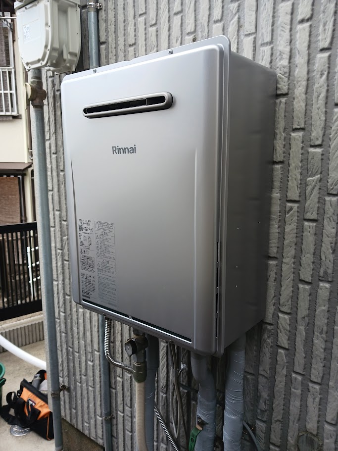 ガス給湯器　取替工事　長崎市