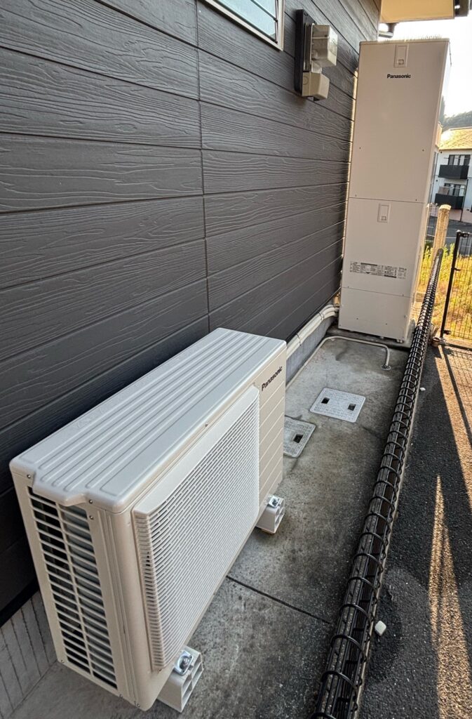 電気温水器からエコキュートへ　取替工事　西彼杵郡長与町