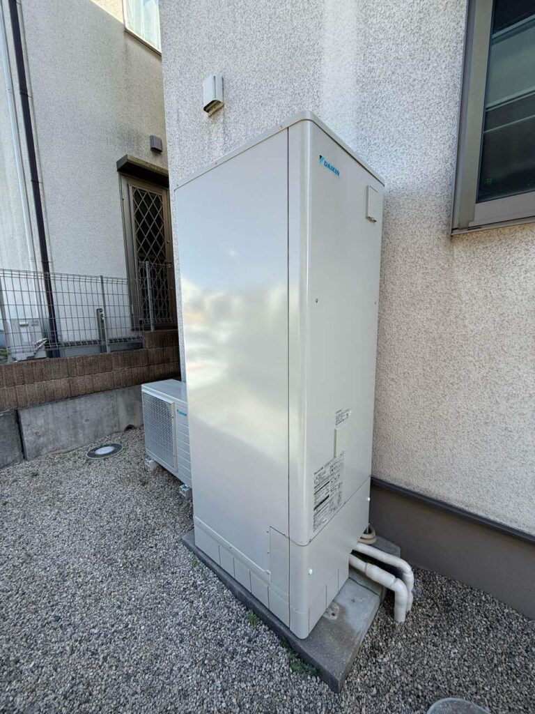 エコキュート　取替工事　西彼杵郡長与町