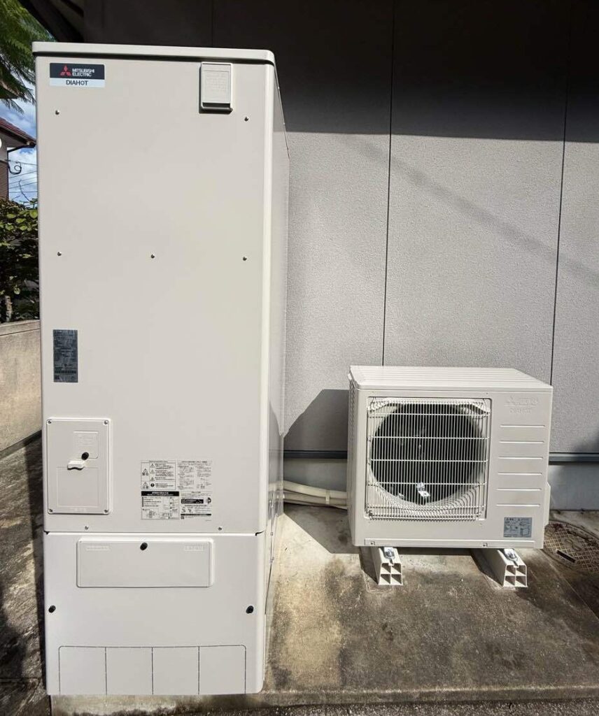 エコキュート　取替工事　西彼杵郡長与町